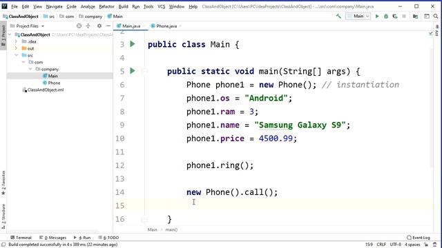 6 - Anonymous Object : Java OOP (Darija) смотреть онлайн