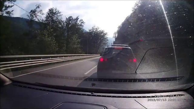 Автопутешествие . Из красной поляны в адлер смотреть онлайн