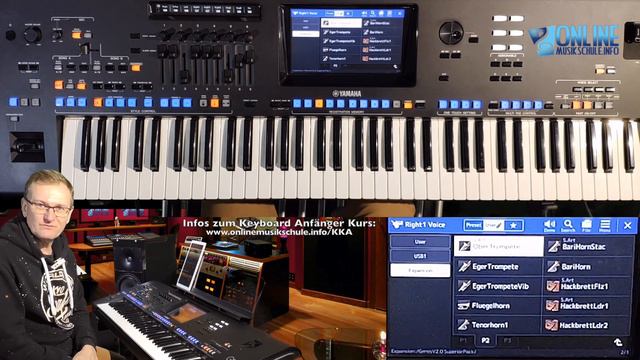 #133 Oberkrainer Sound TROMPETENECHO | Keyboard lernen mit Helmut Eder von der Onlinemusikschule смотреть онлайн