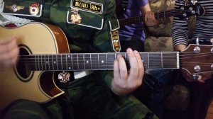 Конец Фильма "И вот стою я на плацу" (Дембельская) аккорды