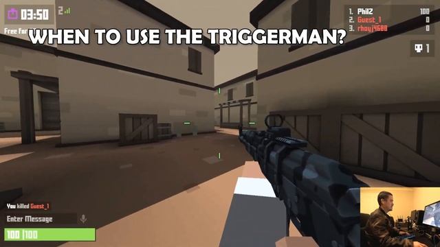 Krunker 101: How to GIT GUD with the Triggerman / AK (GUIDE) смотреть онлайн