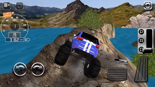 4x4 Off-Road Rally 7 #4, drive powerful 4x4, Offroad car games, Android Gameplay смотреть онлайн
