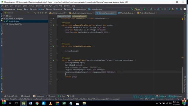 OpenCV with Android Studio Part 6 (Convert image to Canny Edges Or Edge Detection) смотреть онлайн