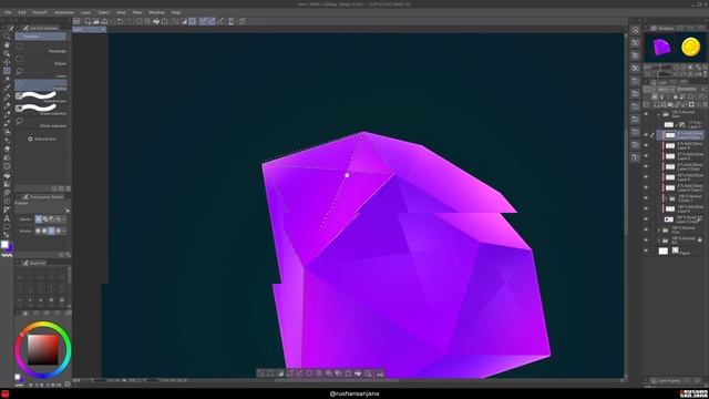 Game icon illustration - Gem | Diamond | How to draw | Game UI - Fruit Salad game art E03 смотреть онлайн