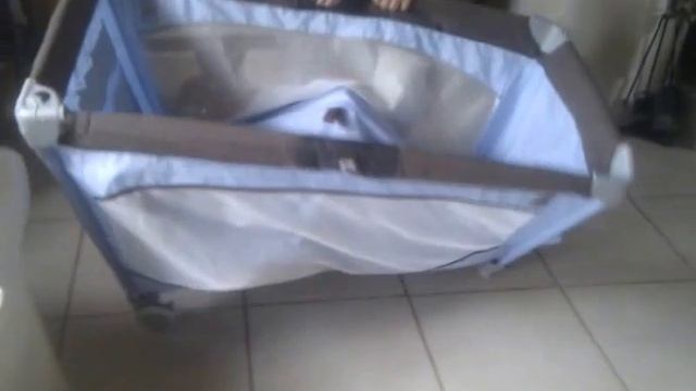 How to unfold-fold travel cot (not) смотреть онлайн