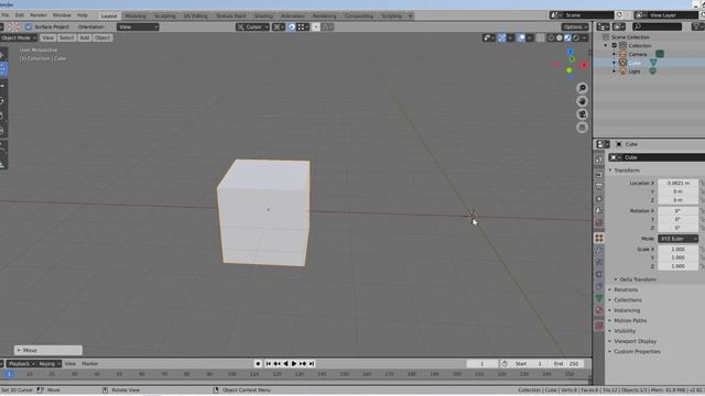 07. 3DSMax 2018 to Blender 2.82 [2020] - 3D Cursor смотреть онлайн