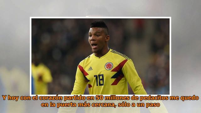 Frank Fabra no participará en el mundial смотреть онлайн