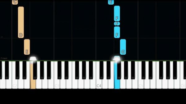 O Christmas Tree (Easy Piano Tutorial)