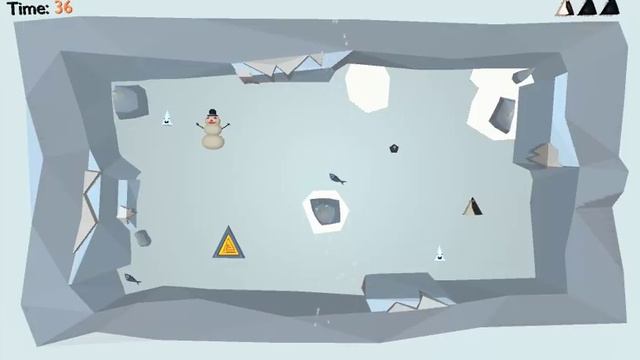 Penguin Vs Snowman Evader Game Idea