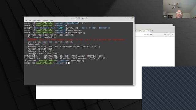 Intro to Flask (1/2) - Routing and Templating смотреть онлайн