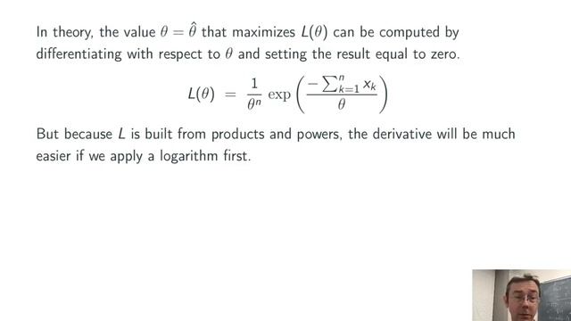 Maximum likelihood estimation - example смотреть онлайн