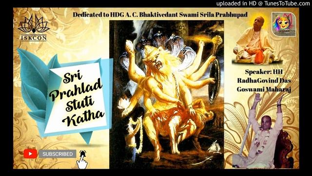 Sri Pralhad Maharaj Stuti Katha | HH Radha Govind Goswami Maharaj | Part 01 смотреть онлайн