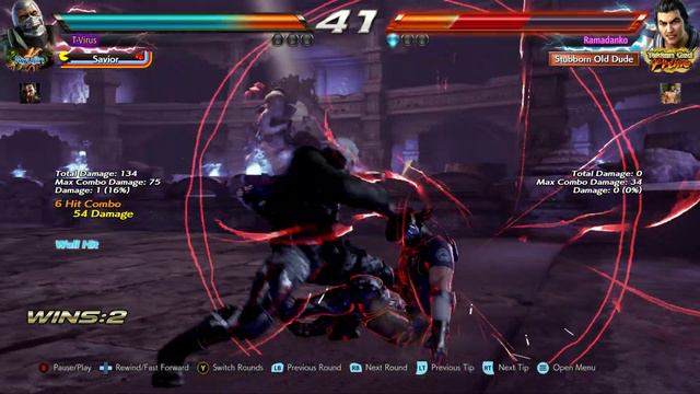 Tekken 7 - Ramadanko ( Lei ) Vs T-Virus ( Bryan ) - 7