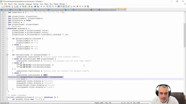 [Arabic] JavaScript Tutorial New Game and Input Validation смотреть онлайн