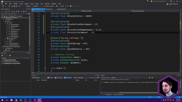 Making a Multiplayer FPS in Unity (E14. Fuel) - uNet Tutorial смотреть онлайн