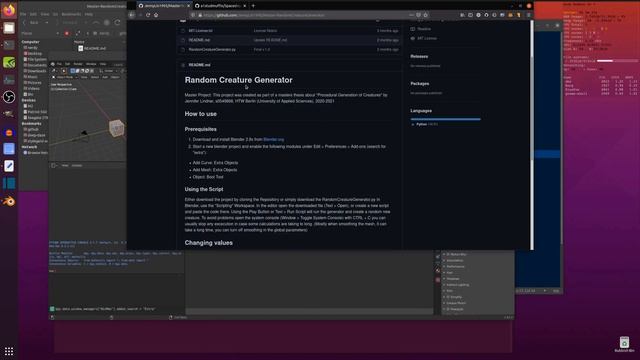 Random Creature Generator for Blender смотреть онлайн
