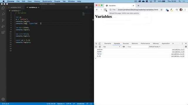 Finding datatype in JAVASCRIPT смотреть онлайн
