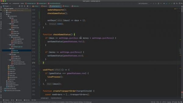 Разработка игры на React JS #20: Цель игры / Game development React JS