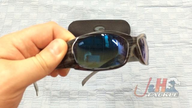 Costa Del Mar Hammerhead 580G Silver Teak Frame Blue Mirror Lenses Sunglasses | J&H Tackle смотреть онлайн
