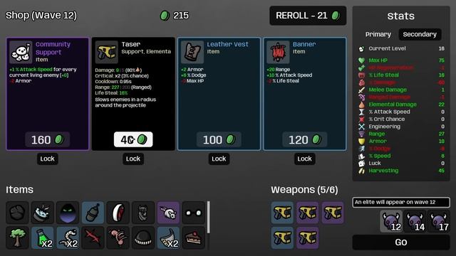 The Puppeteer, MIND CONTROL Enemies!! | Brotato: Modded смотреть онлайн