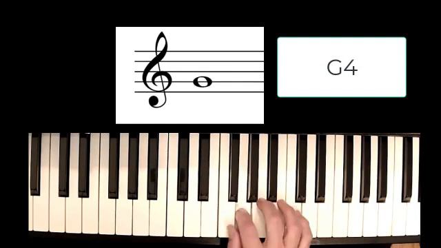 Play Piano Notes on your Computer Keyboard! G clef notes смотреть онлайн