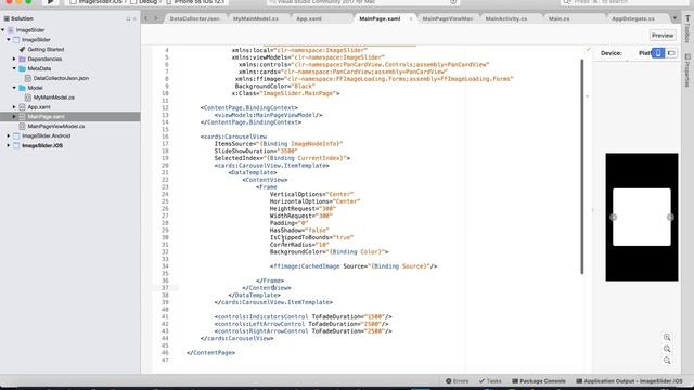 Xamarin forms Image Slider Carousel View From Json Response #Tutorial 20 смотреть онлайн