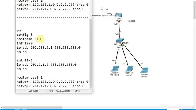Free CCNA (NEW) | OSPF Lab 1 | Day 35| CCNA 200-301 Complete Course смотреть онлайн