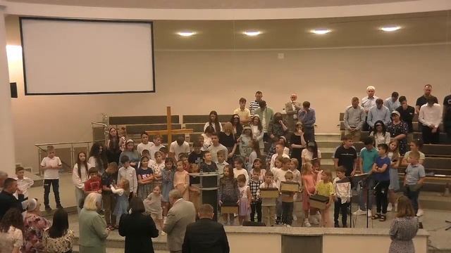Немецко-украинская церковь 06.08.2023 молитва за детей смотреть онлайн