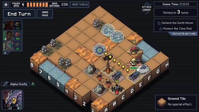 [Into The Breach] Hook, Hook, Gravity Mech - Hard 4 Gameplay смотреть онлайн
