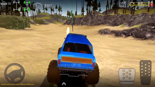 Monster Truck Mud Battle - Truck Game Offroad Outlaws - Android GamePlay #14 смотреть онлайн