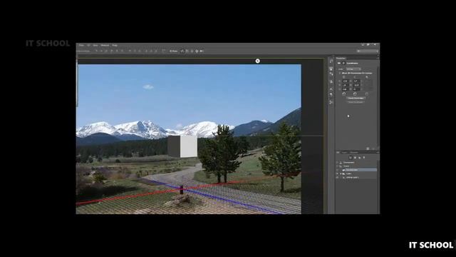 Positioning and Transforming 3D Models in photoshop ep-3 смотреть онлайн