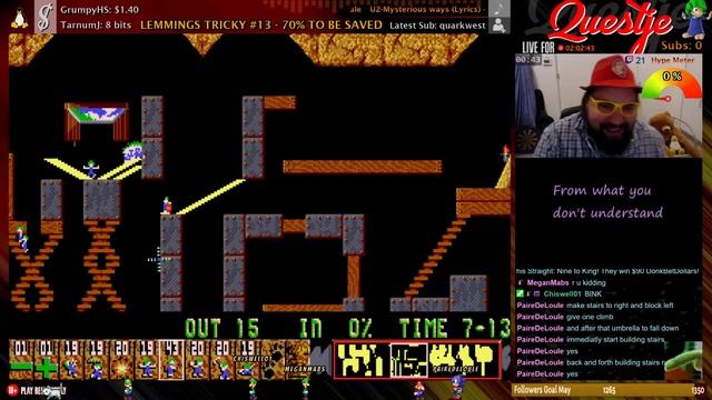 Retro Gaming #1: Lemmings Playthrough + OpenTTD Game! смотреть онлайн