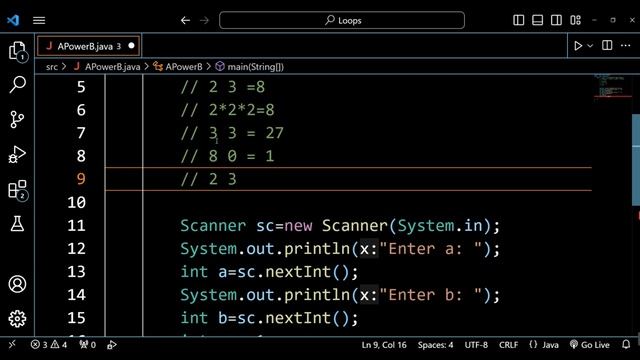 Java Program to Calculate Power of a Number смотреть онлайн