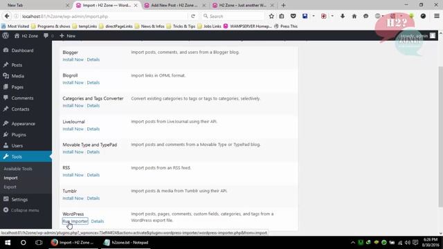 how to export/import backup in wordpress content Migration _p10 смотреть онлайн