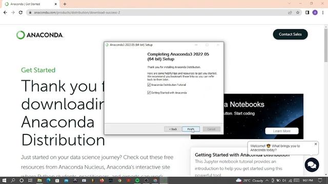 How to Install Anaconda Python |Jupyter Notebook on Windows 10 смотреть онлайн