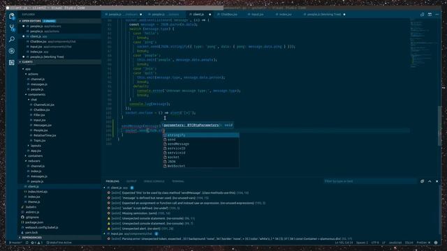[Livestream #5] Chat app: Joins/quits and sending messages! Part 1. | React, Redux, Golang смотреть онлайн
