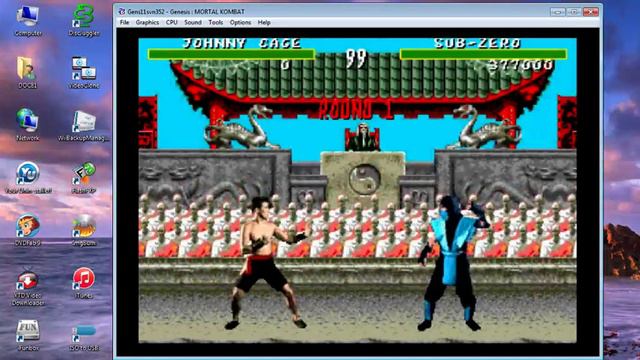 Mortal Kombat 1 On Sega Genesis смотреть онлайн