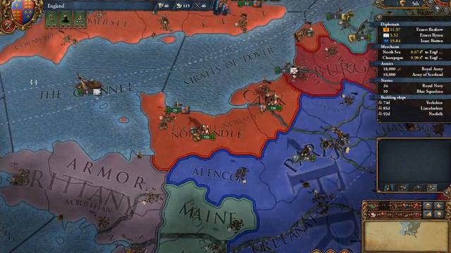 EU4 England- Episode 1: Burned Up on Bre-Entry смотреть онлайн