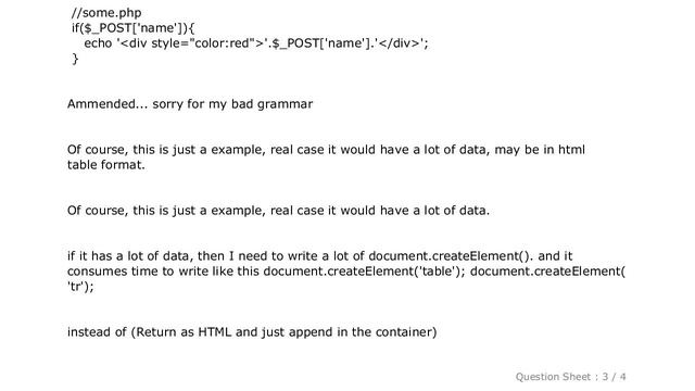 HTML : jquery ajax - return json or plain html better смотреть онлайн