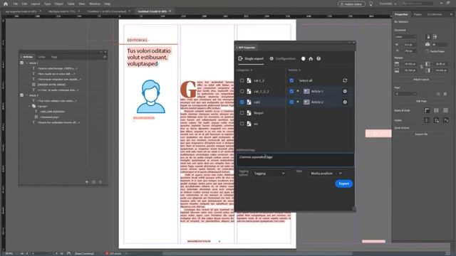 Exporting multiple articles from Adobe InDesign to WordPress смотреть онлайн