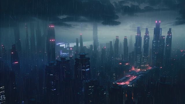 Blade Runner Eclipse - Cyberpunk Ambient Music - Ethereal Relaxing Music