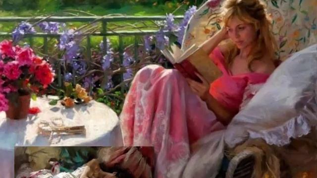 Варвара Визбор "Ты мое дыхание" и картины Висенте Ромеро Редондо смотреть онлайн