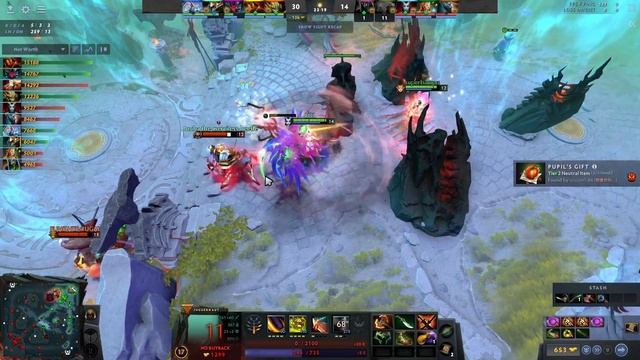 Juggernaut Dota 2 7.33 Ana with 22 Kills and SNY смотреть онлайн
