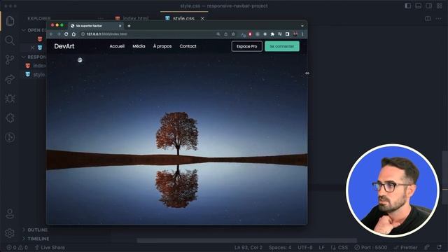 Navbar Responsive en HTML CSS | Pas à Pas смотреть онлайн