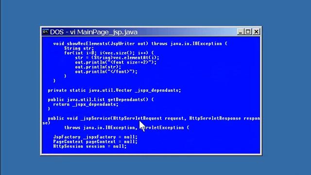 22 J2EE Chapter03 JavaServer Pages Code Lesson3 JSP to Java Mapping смотреть онлайн