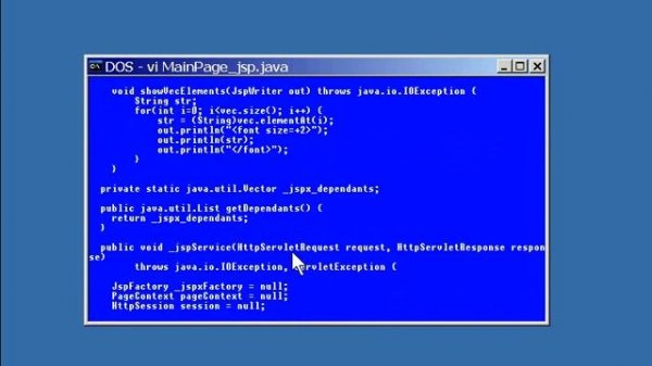 22 J2EE   Chapter03 JavaServer Pages Code Lesson3 JSP to Java Mapping