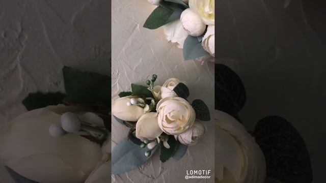 Свадебный букет и бутоньерка смотреть онлайн