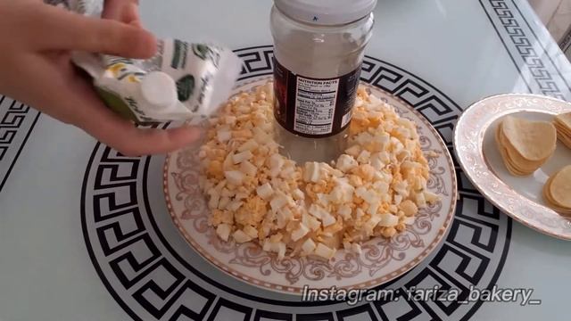 Салат "Солнышко". Казакша рецепт. смотреть онлайн