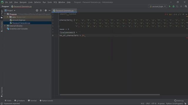 How to create a password generator in python for beginners #6 смотреть онлайн