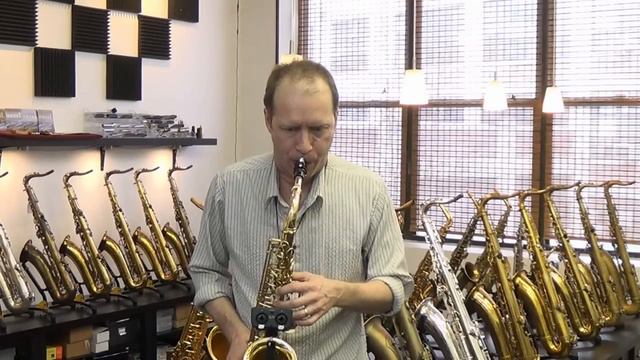 Yanagisawa Model 991 alto sax смотреть онлайн